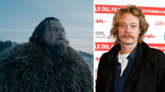 BLIR DET OSCAR?: Leonardo DiCaprio har vært Oscar-nominert fire ganger tidligere, men flere mener at «The Revenant»-rollen (t.v) endelig kan sikre ham prisen. Kristoffer Joner har også en rolle i storfilmen. Foto: 20th Century Fox, Filmweb.no/ NTB Scanpix BLIR DET OSCAR?: Leonardo DiCaprio har vært Oscar-nominert fire ganger tidligere, men flere mener at «The Revenant»-rollen (t.v) endelig kan sikre ham prisen. Kristoffer Joner har også en rolle i storfilmen. Foto: 20th Century Fox, Filmweb.no/ NTB Scanpix